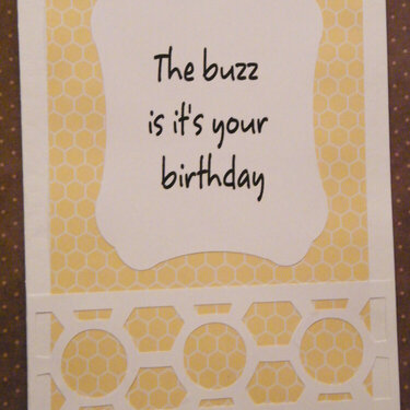 Birthday buzz