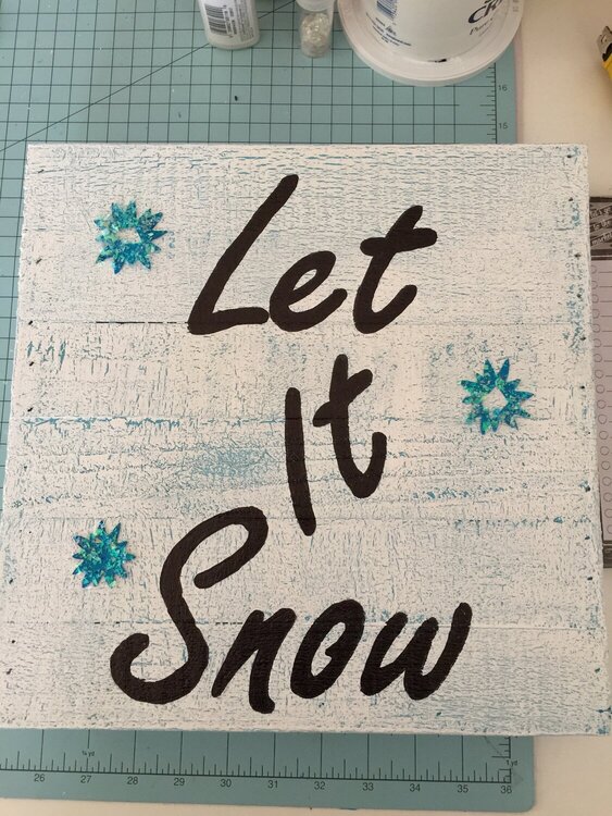 Let it Snow Sign