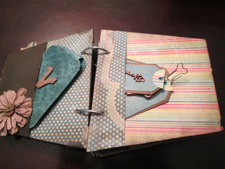 Mini Purse Album Pages 1 and 2