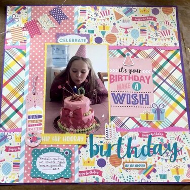 Birthday Layout