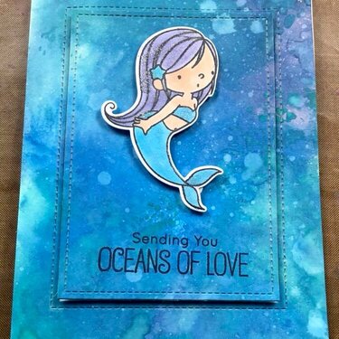 Mermaid Card Using Oxides