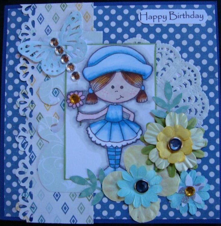 Little Girls Card