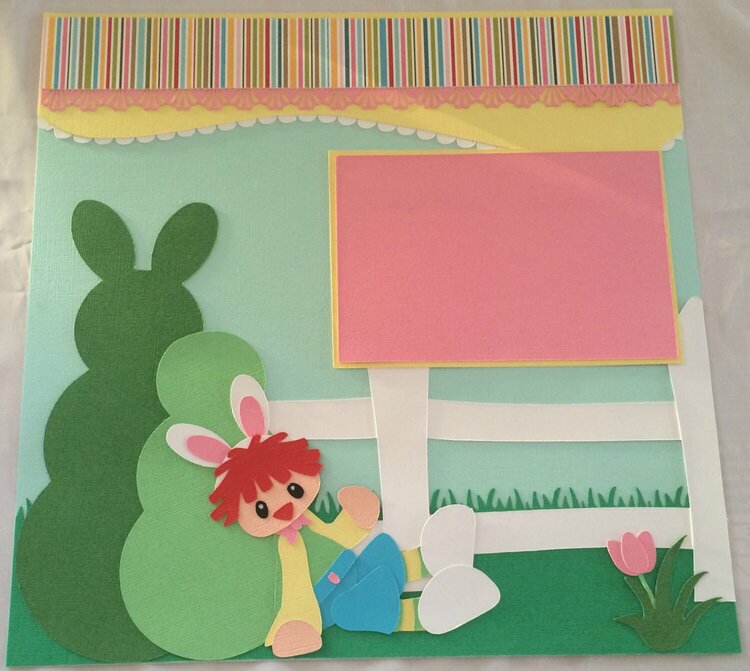 Easter Layout Side 1