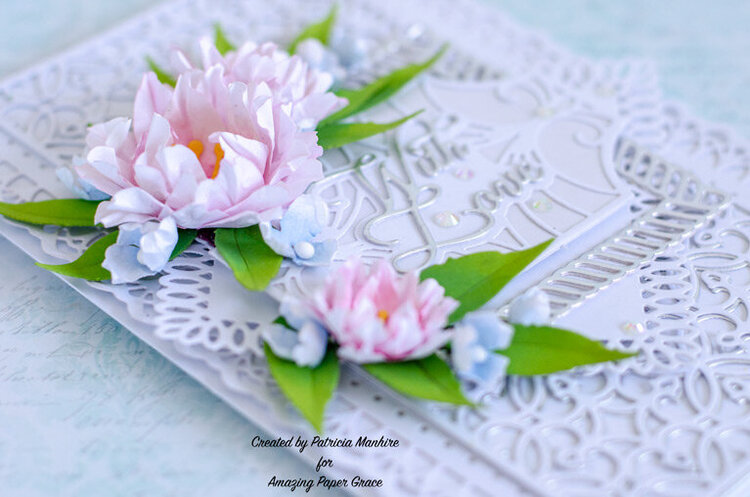 Floral Wedding Card