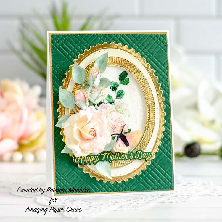 Amazing Mother&#039;s Day Card with Roses