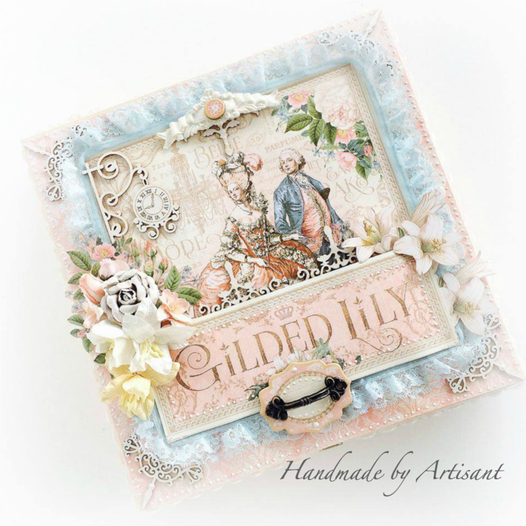 Gilded Lily Shabby box
