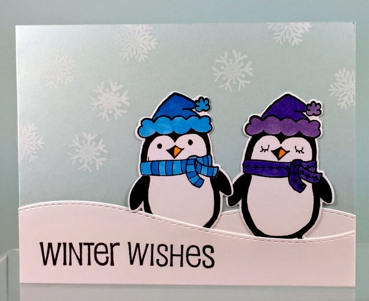 Winter Wishes Card by Joy Ott
