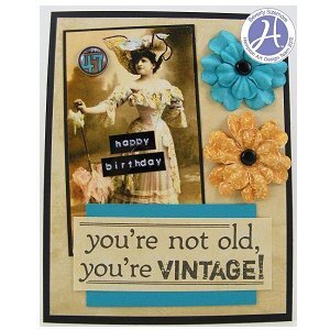 Vintage Birthday by Beverly Sizemore