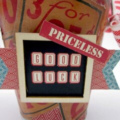Good Luck pail by Gini Williams