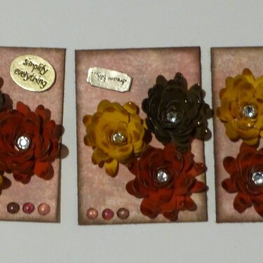 March ATC-from Lisa-Quilling Technique!