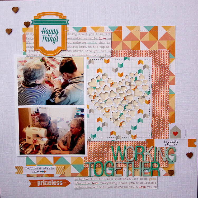 Working Together + Process Video {Chic Tags}