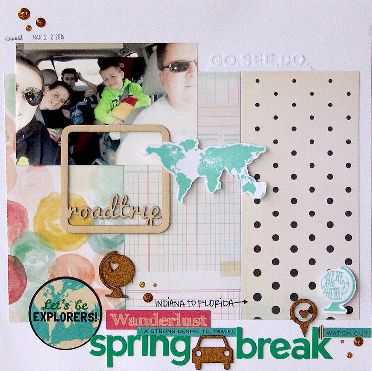 Spring Break {Scraptastic Kit Club}
