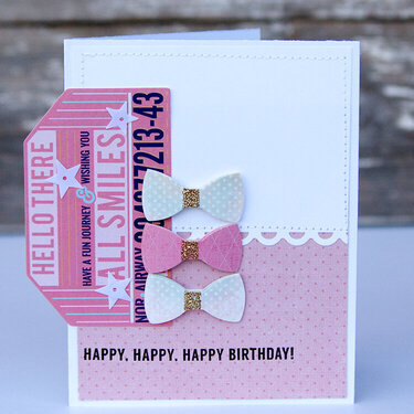 Happy Happy Happy Birthday {Scraptastic Club}