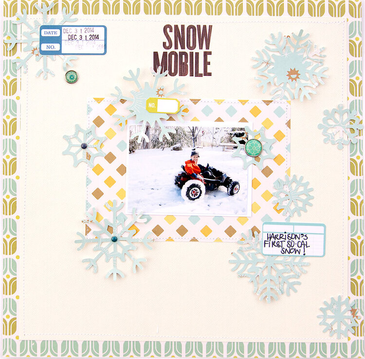 Snow Mobile {October Afternoon}