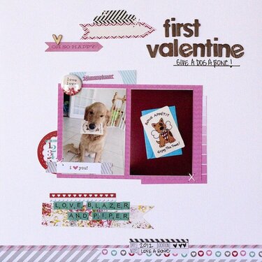 first valentine {chic tags}