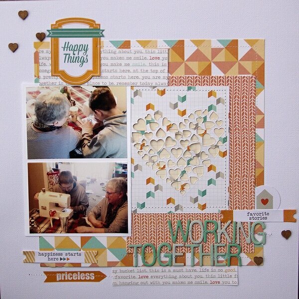 working together + PROCESS VIDEO {Chic Tags}