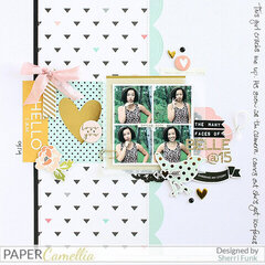 The Many Faces of Belle *Paper Camellia*