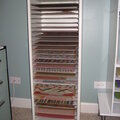 Scrapbook paper storage