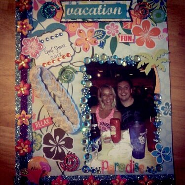 Bedazzled vacation page