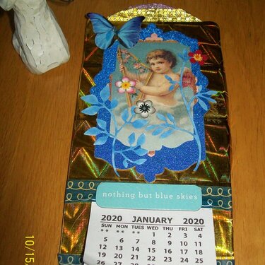 First calendar I have made for this Christmas