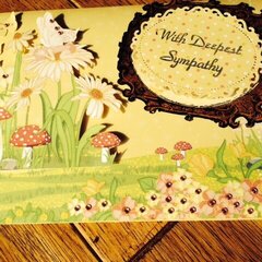 Sympathy card for one of our sb.com sisters