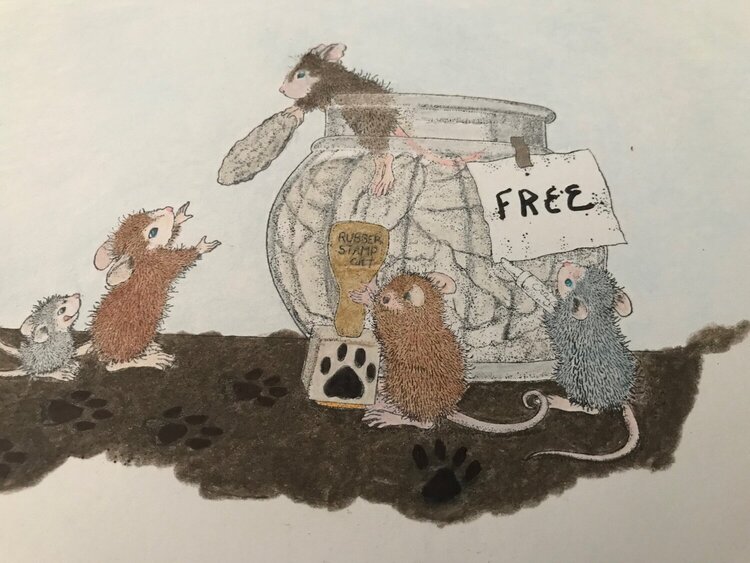 House Mouse with FREE cookies