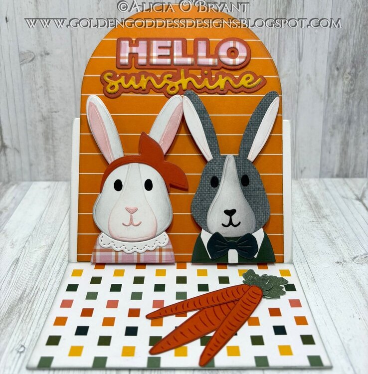 Hello Sunshine Rabbit card
