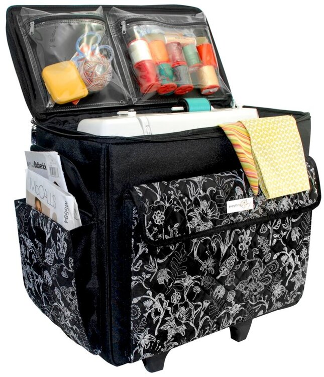 Everything Mary Originals Rolling Sewing Tote