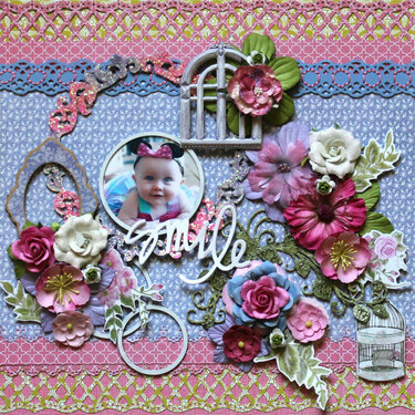 &quot;Mini Smile&quot; created as a Flying Unicorn Guest Designer for CSI