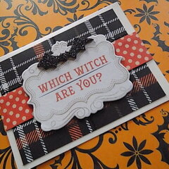 Which witch Are You Halloween card