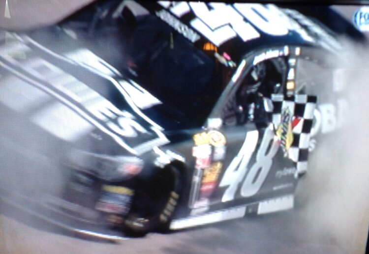 JJ Wins Again at the Monster Mile!!!!