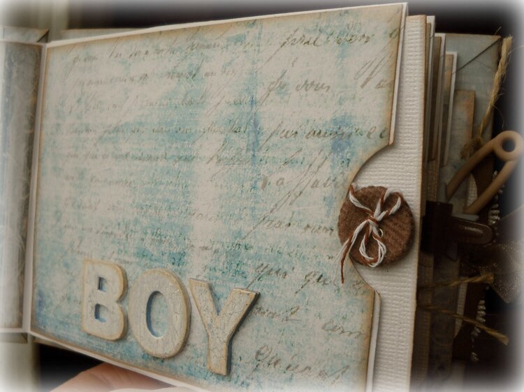 Baby Boy Mini Album, inside