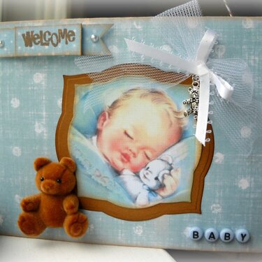Baby Boy Mini Album, front cover