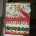 Lace Christmas Card