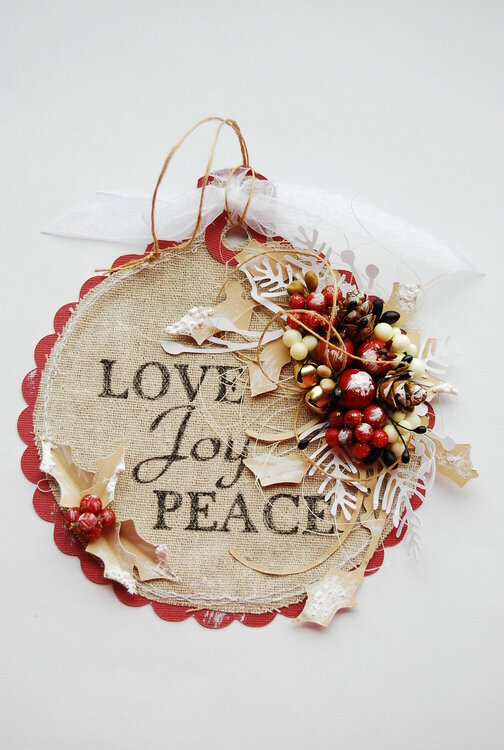 Christmas Card Ornament