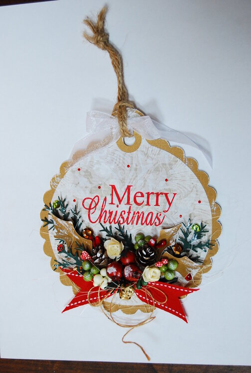 Christmas Card Ornament