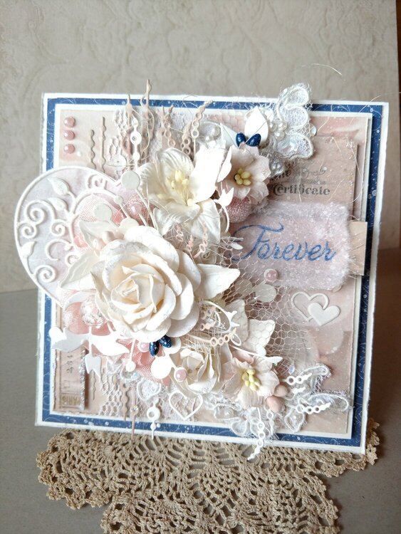 Blush Pink Forever Card