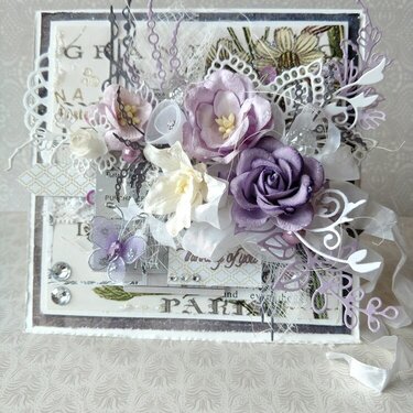 Lavendar Thinking of You Card
