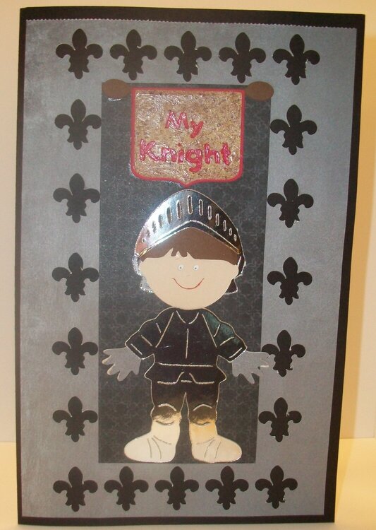 Anniversary card My Knight