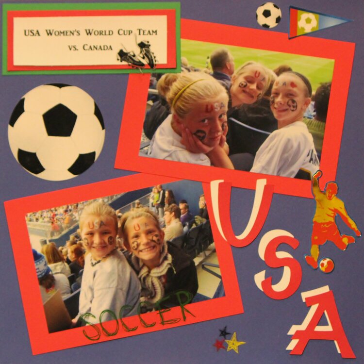 USA Women&#039;s Soccer Game!