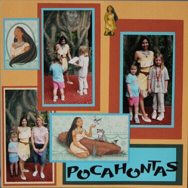 meeting Pocahontas!