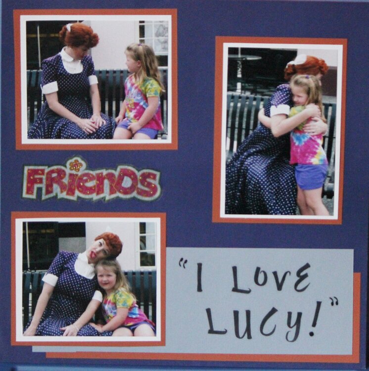 meeting LUCY at Universal Studios