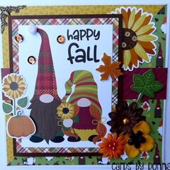 Photoplay Gnome for Thanksgiving Card