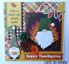 Photoplay Gnome for Thanksgiving Card