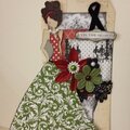 Prima doll stamp tag