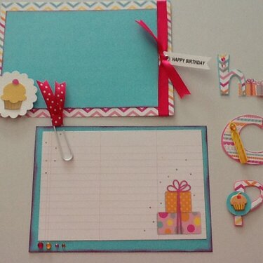 Doodlebug Design Sugar Shoppe kit (girl birthday)