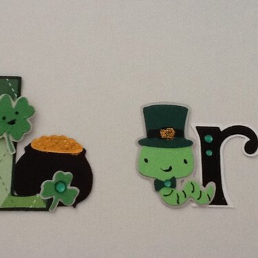 Spring LOTW (St. Patrick&#039;s Day Words)