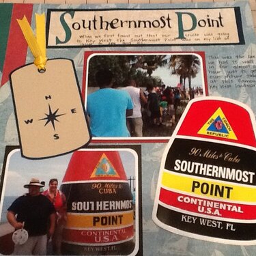 Key West Southernmost Point p1 of 2 Layout