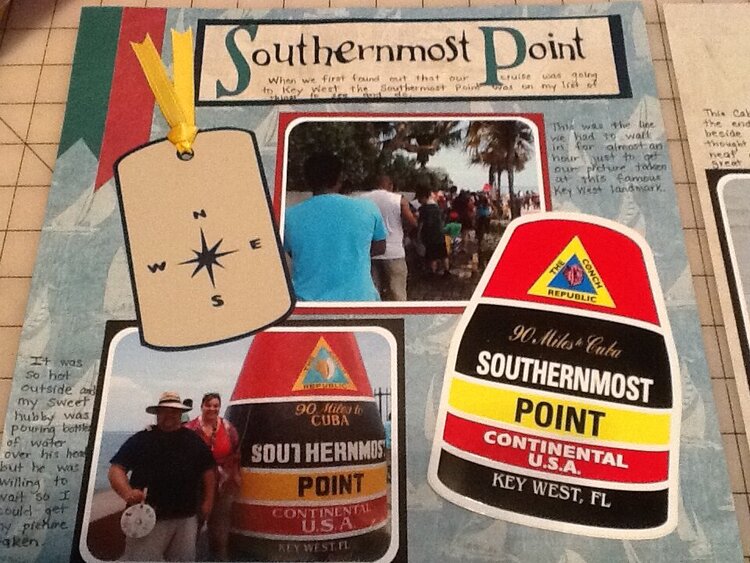 Key West Southernmost Point p1 of 2 Layout
