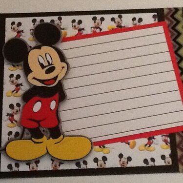 Disney Swap - Mickey Journal Box